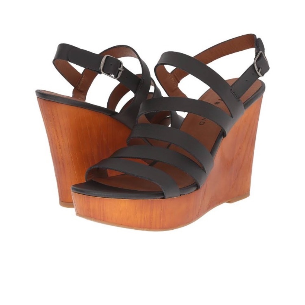 Lucky Brand Black Wedges